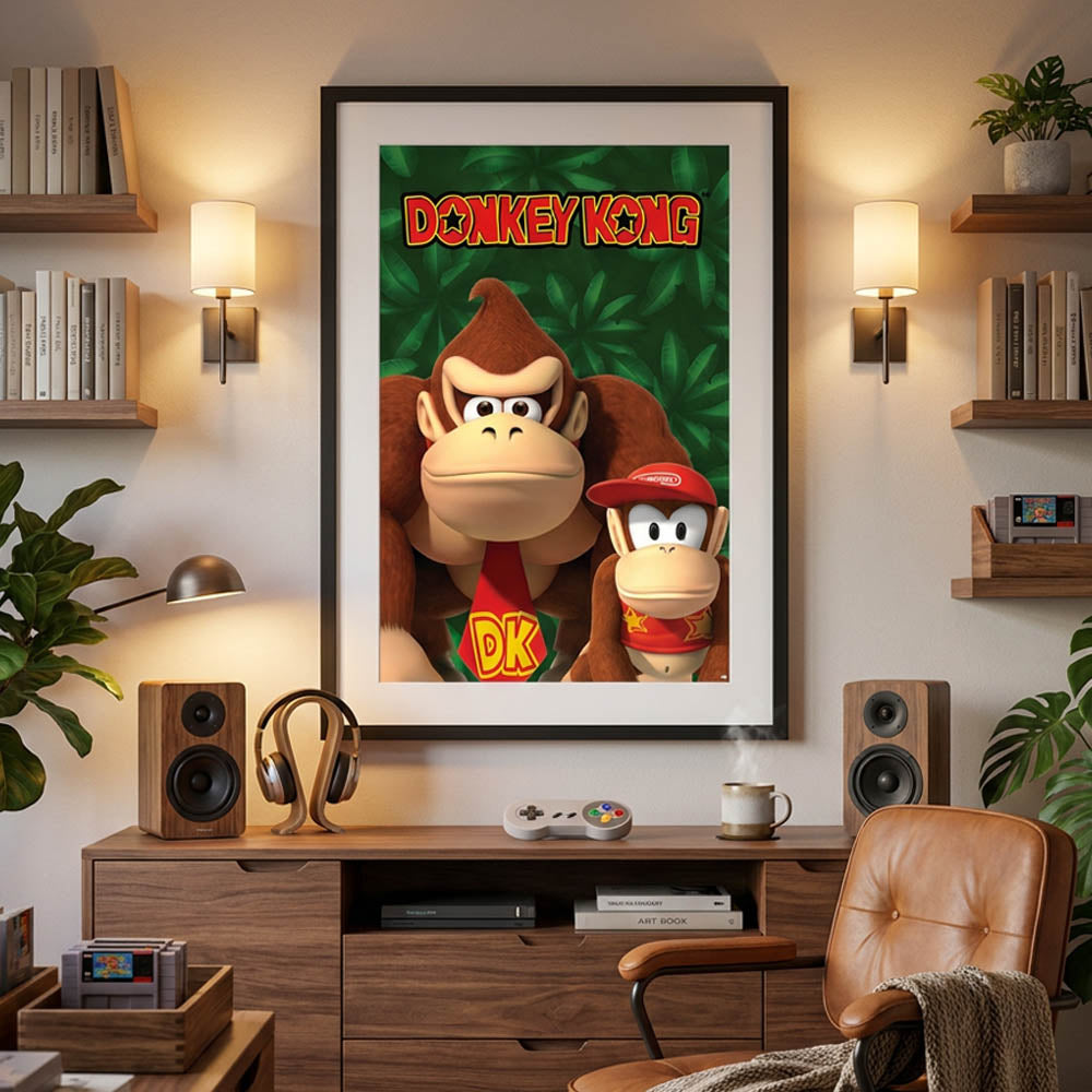 
                  
                    SUPER MARIO スーパーマリオ (4月24日 公開 ) - DONKEY KONG AND DIDDY KONG / ポスター
                  
                