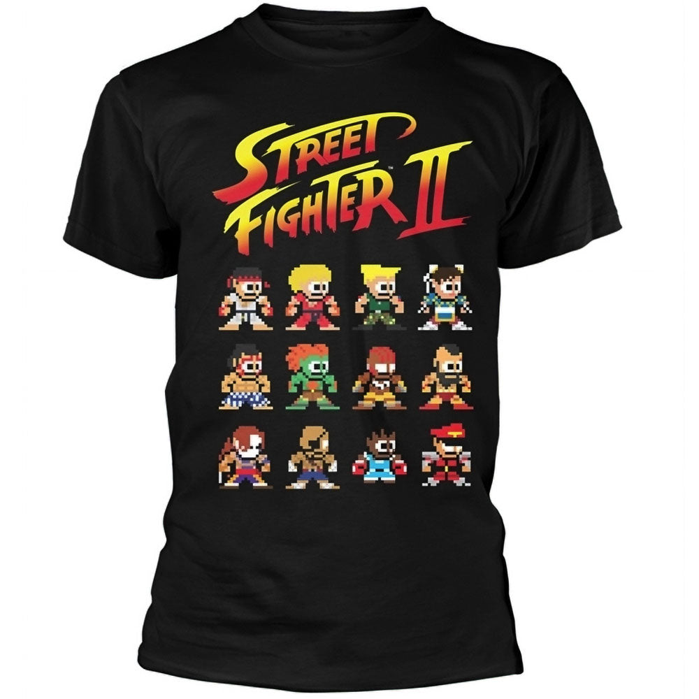 
                  
                    STREET FIGHTER ストリートファイター - STREET FIGHTER II 8 BIT ICON / Tシャツ / メンズ
                  
                