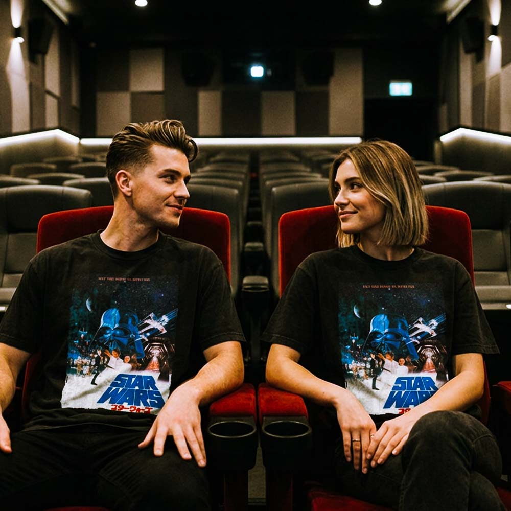 
                  
                    STAR WARS スターウォーズ (マンダロリアン・アンド・グローグー 5月22日 公開 ) - May The Force Be With You / Stone Wash / Tシャツ / メンズ
                  
                