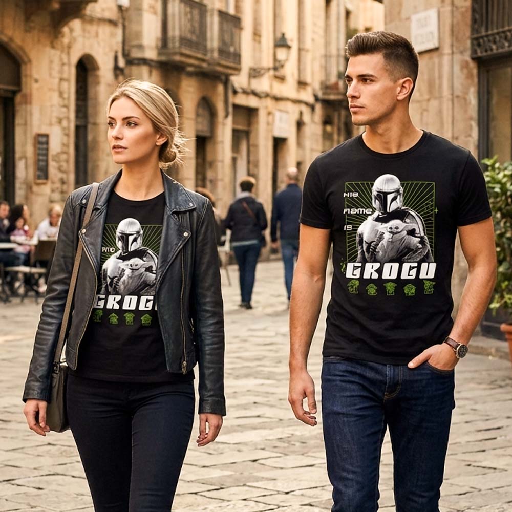 
                  
                    STAR WARS スターウォーズ (マンダロリアン・アンド・グローグー 5月22日 公開 ) - The Mandalorian His Name Is Grogu / Tシャツ / メンズ
                  
                