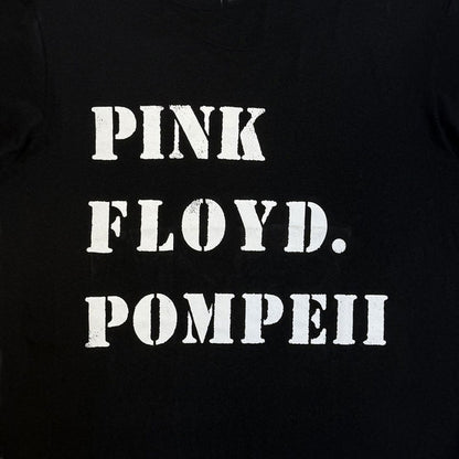 【予約商品】 PINK FLOYD ピンクフロイド - Pompeii Stencil / カーボンソフト加工 / Tシャツ / メンズ