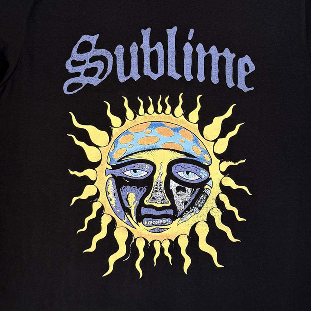 SUBLIME サブライム - Sun Logo / カーボンソフト加工 / Tシャツ