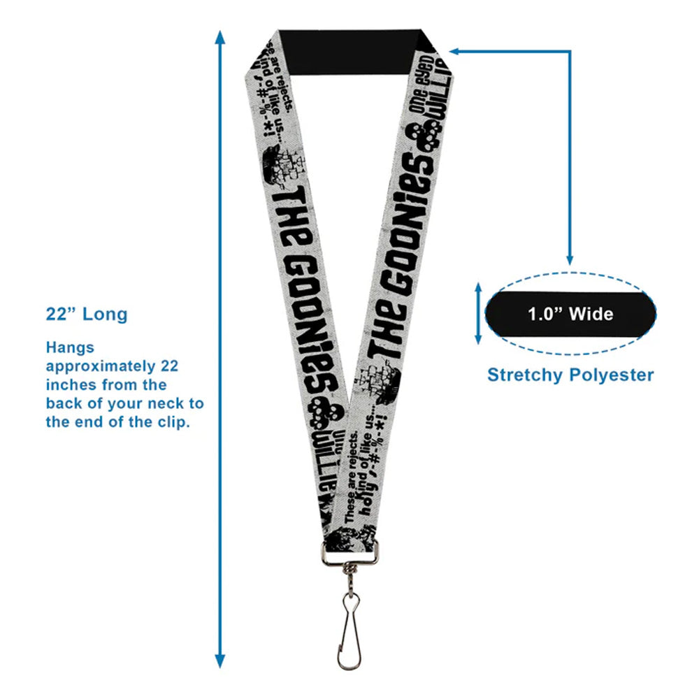 
                  
                    GOONIES グーニーズ - Quotes and Icons Collage / LANYARD / グッズ
                  
                