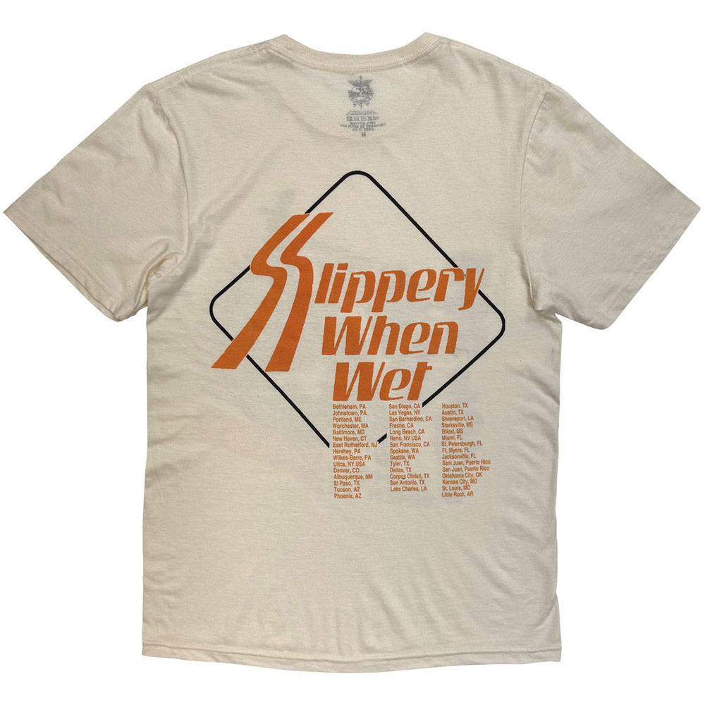 
                  
                    【予約商品】 BON JOVI ボンジョヴィ - Slippery When Wet Tour '86-'87 / バックプリントあり / Tシャツ / メンズ
                  
                