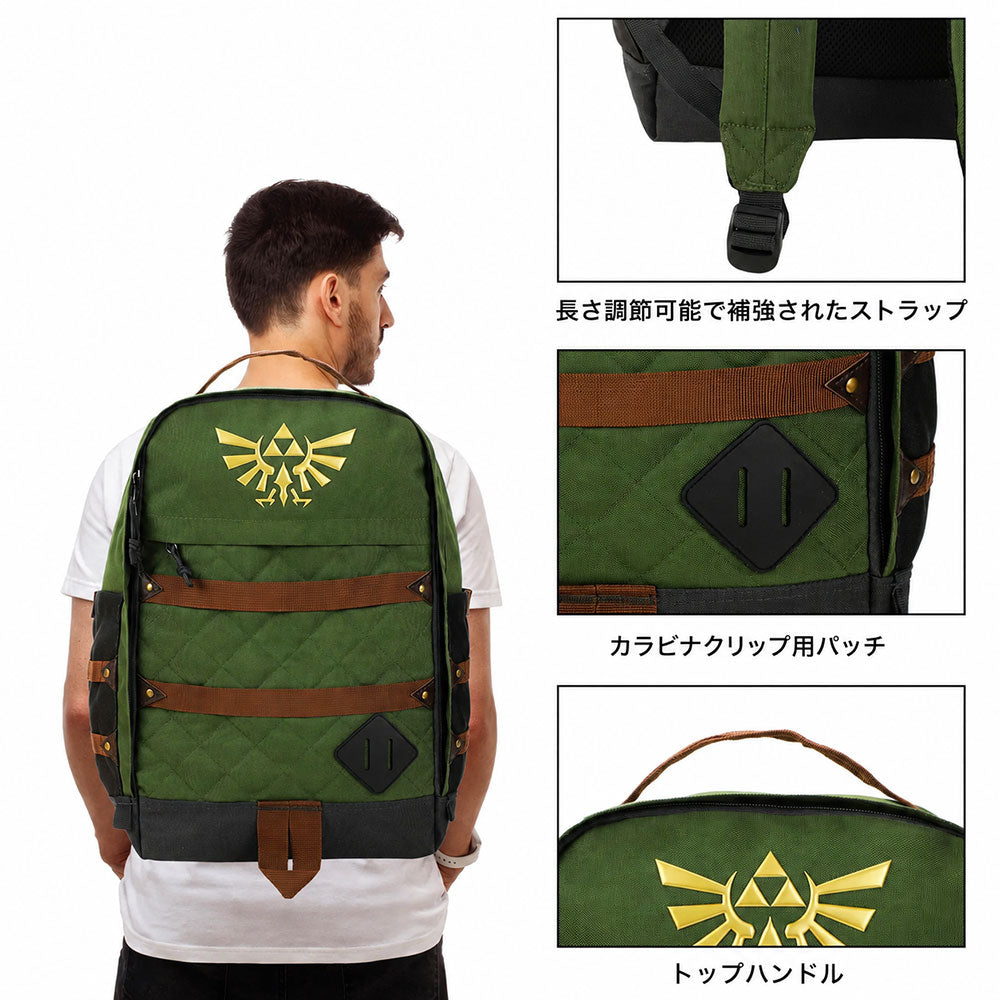 
                  
                    【予約商品】 THE LEGEND OF ZELDA ゼルダの伝説 (40周年 ) - ハイラルの紋章 / バックパック
                  
                