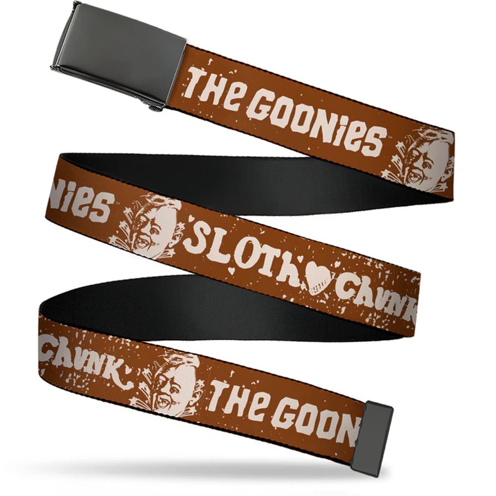
                  
                    GOONIES - Sloth Loves Chunk Logo Web Belt
                  
                