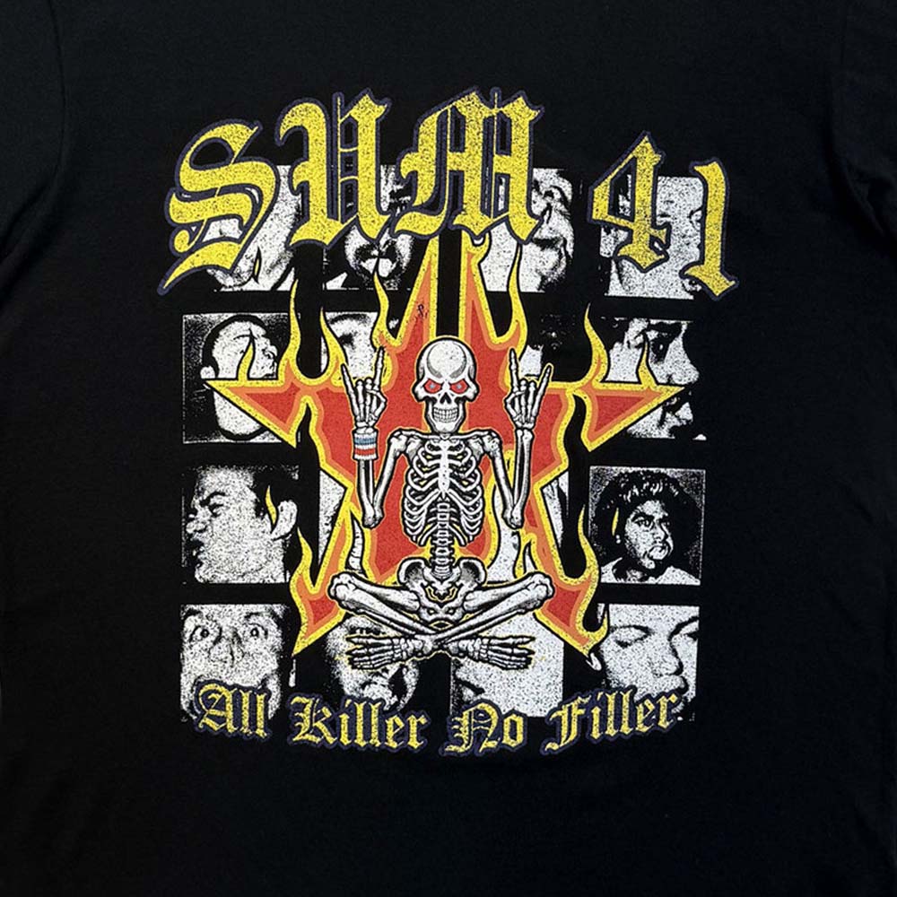 
                  
                    SUM41 サムフォーティーワン - All Killer No Filler Tracklist / バックプリントあり / カーボンソフト加工 / Tシャツ / メンズ
                  
                