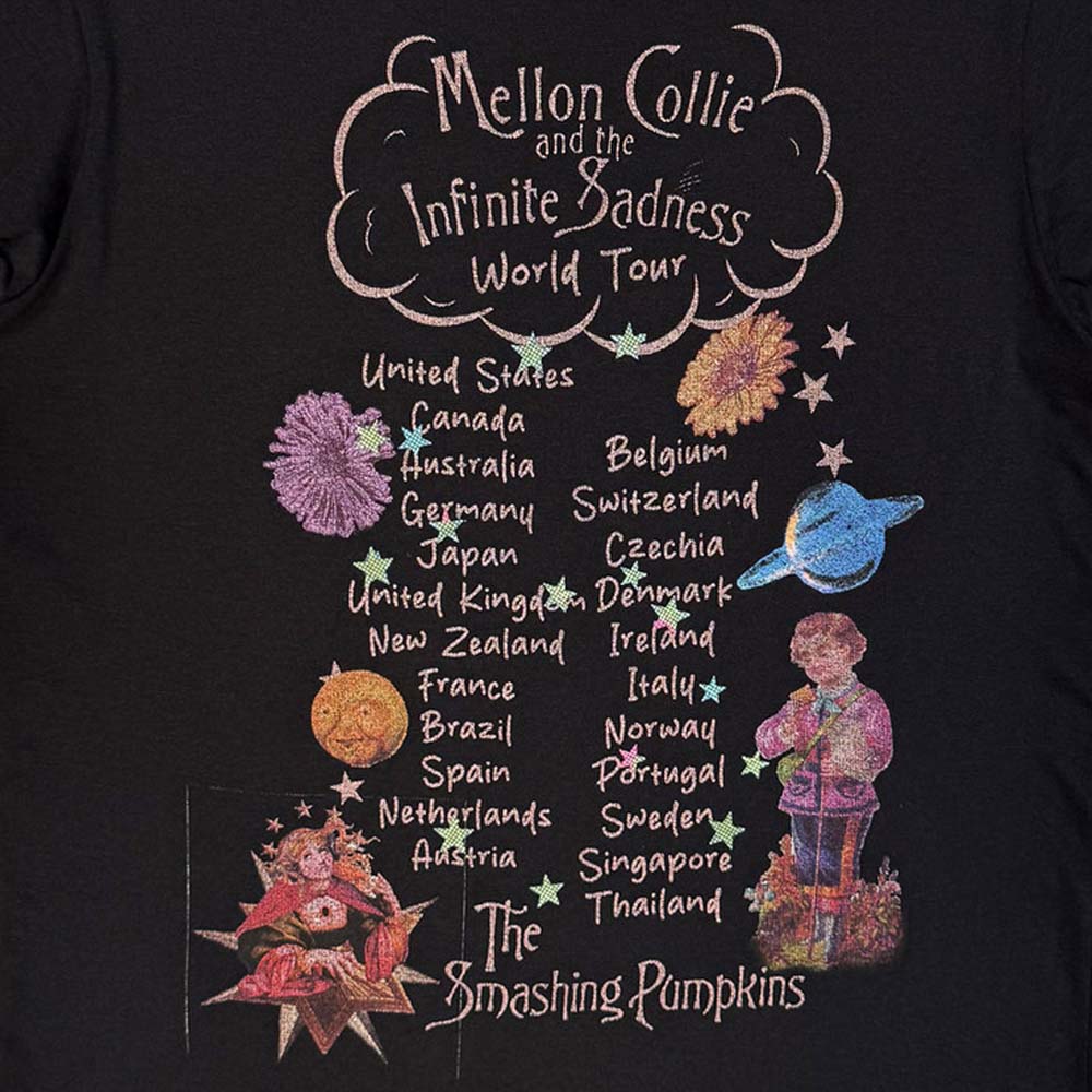 
                  
                    SMASHING PUMPKINS スマッシングパンプキンズ - Celestial Collage / バックプリントあり / カーボンソフト加工 / Tシャツ / メンズ
                  
                