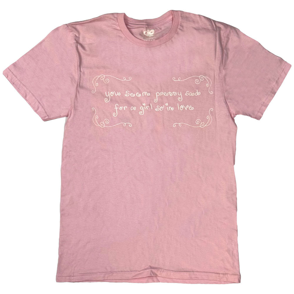 
                  
                    OLIVIA RODRIGO オリヴィアロドリゴ - You Seem Pretty Sad / バックプリントあり / Tシャツ / メンズ
                  
                