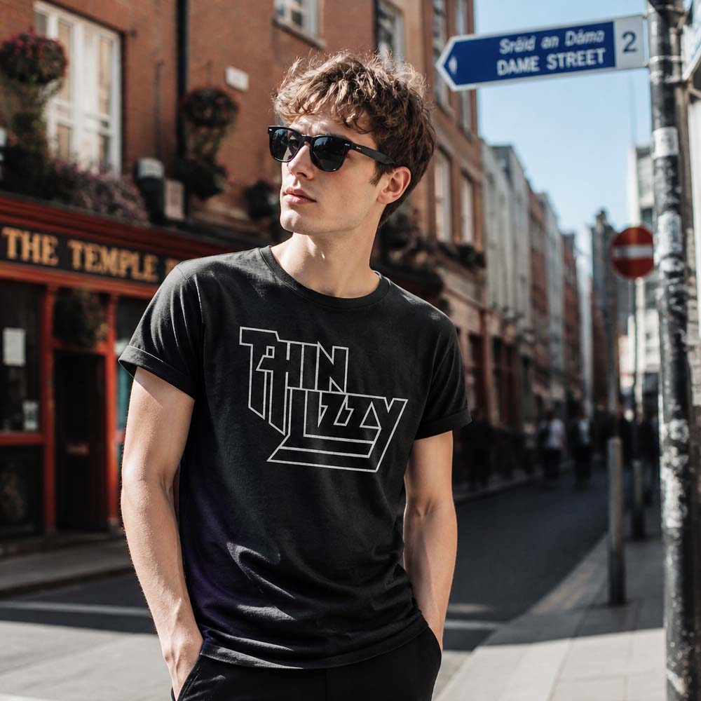 
                  
                    THIN LIZZY シンリジィ - Logo / Tシャツ / メンズ
                  
                