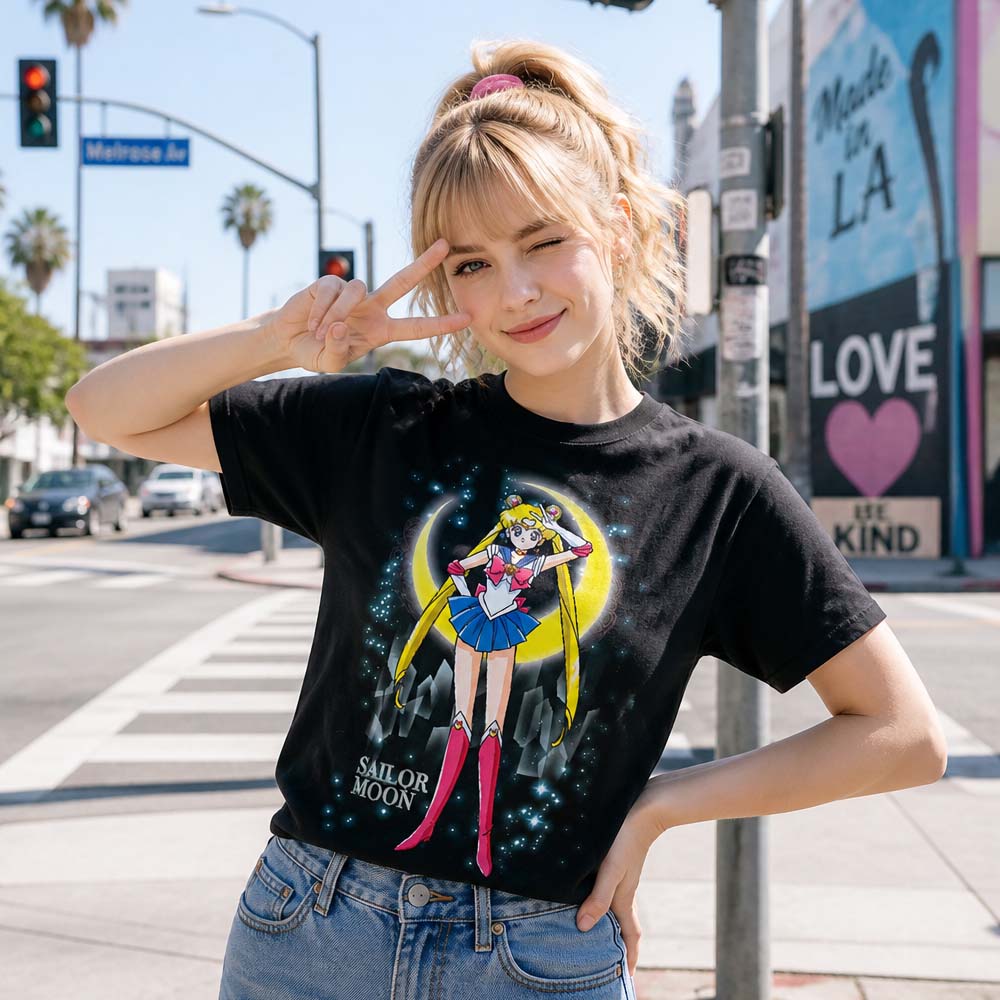 
                  
                    SAILOR MOON 美少女戦士セーラームーン (30周年 ) - SAILOR MOON / Tシャツ / メンズ
                  
                