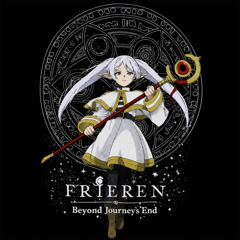
                  
                    FRIEREN:BEYOND JOUMEYS END 葬送のフリーレン - FRIEREN MAGIC / Tシャツ / メンズ
                  
                