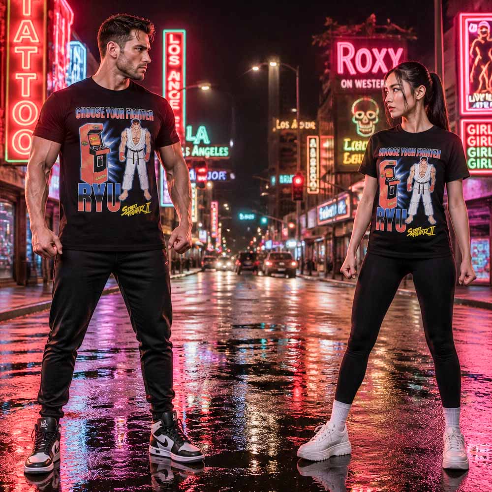
                  
                    STREET FIGHTER ストリートファイター - ARCADE RYU / Tシャツ / メンズ
                  
                