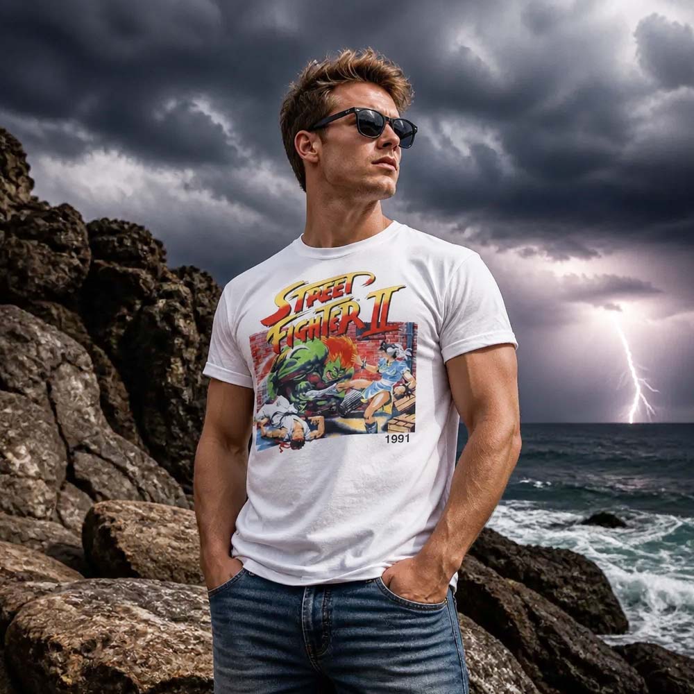 
                  
                    STREET FIGHTER ストリートファイター - FADED SF2 / Tシャツ / メンズ
                  
                