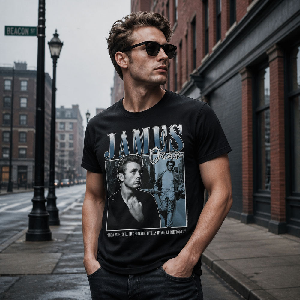 
                  
                    JAMES DEAN ジェームスディーン (追悼 70年 ) - SQUARE / Tシャツ / メンズ
                  
                