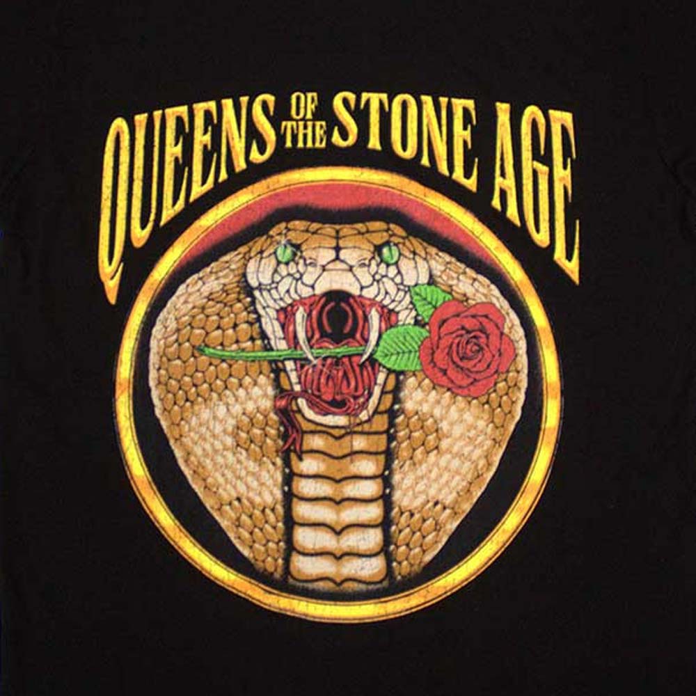 
                  
                    QUEENS OF THE STONE AGE クイーンズオブザストーンエイジ - Cobra / Tシャツ / メンズ
                  
                