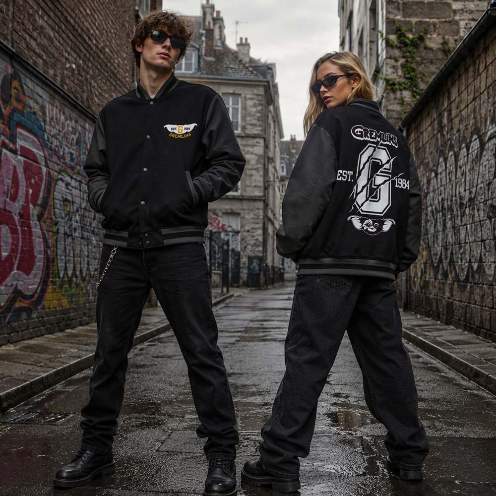 
                  
                    【予約商品】 GREMLINS グレムリン - Est. 1984 / バックプリントあり / VARSITY JACKET / アウター / メンズ
                  
                