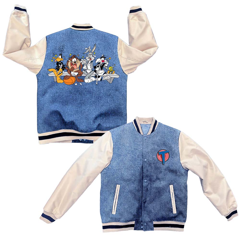 
                  
                    SPACE JAM - Bench Warmers Washed / バックプリントあり / VARSITY JACKET
                  
                