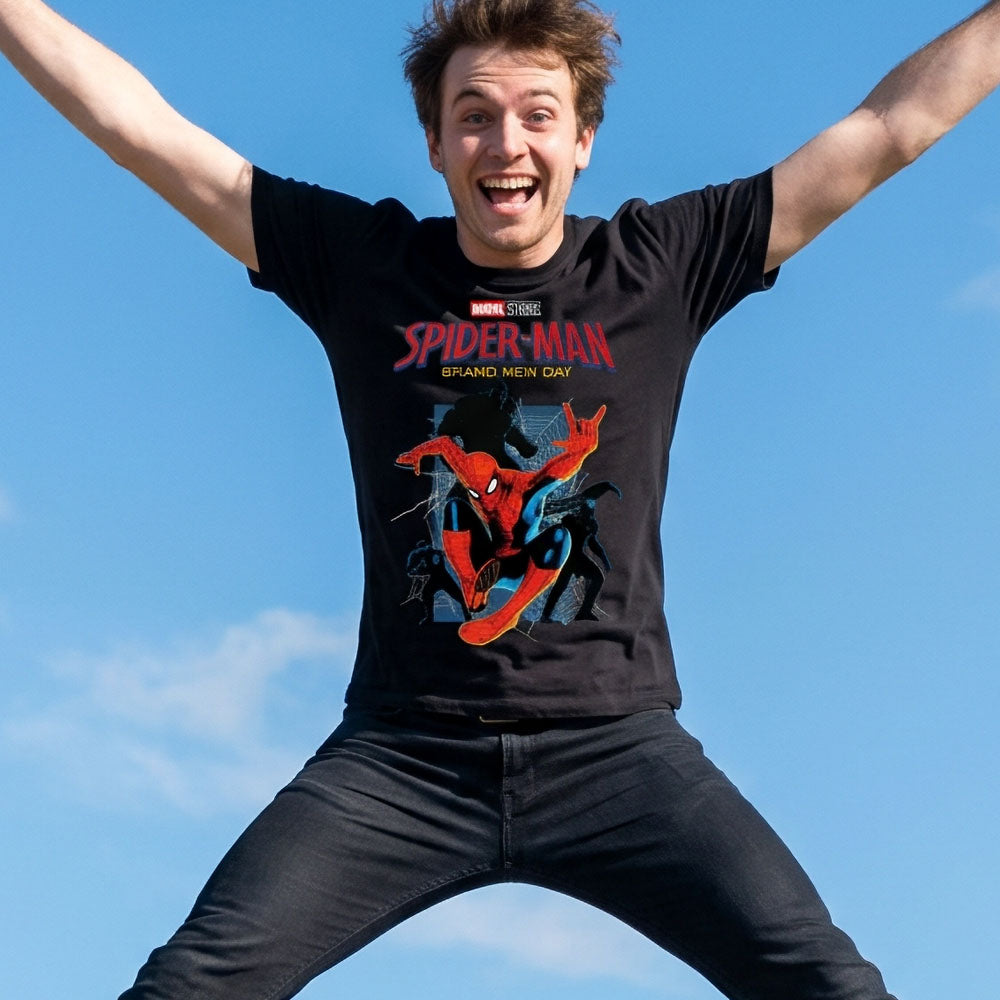 
                  
                    SPIDERMAN スパイダーマン (ブランド・ニュー・デイ 夏 日本公開 ) - Web Photo / Tシャツ / メンズ
                  
                