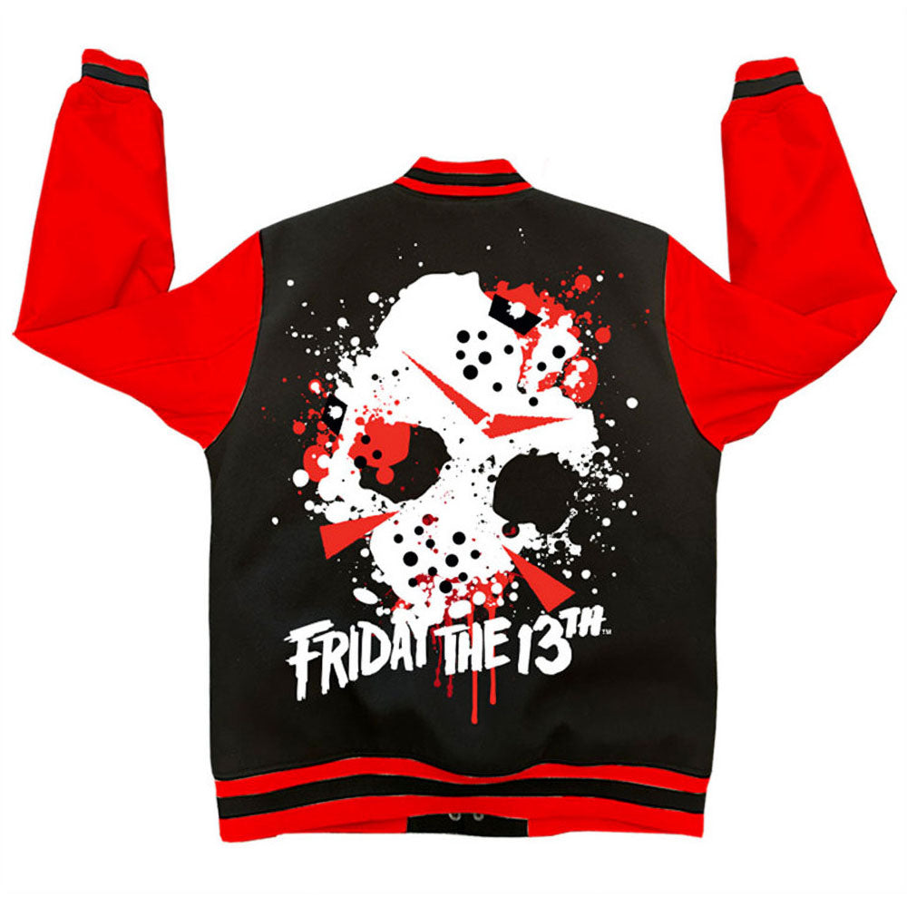 【予約商品】 FRIDAY THE 13TH 13日の金曜日 - Jason Spray Paint F&B / バックプリントあり / VARSITY JACKET / アウター / メンズ