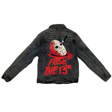 FRIDAY THE 13TH - Jason Mask Washed / バックプリントあり