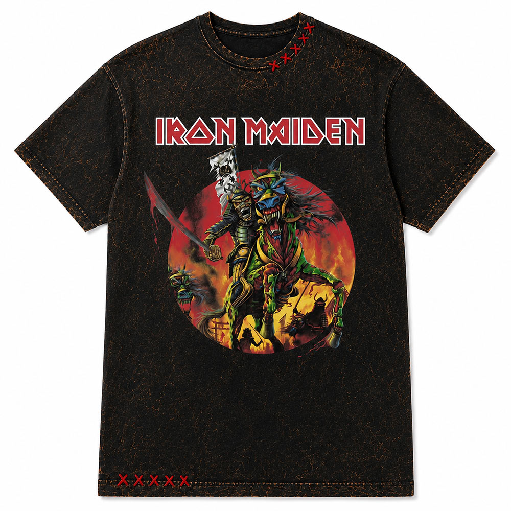 
                  
                    【予約商品】 IRON MAIDEN アイアンメイデン (11月 来日 記念 ) - The Shogun / ガーメントダイヴィンテージウォッシュ加工プレミアム / Tシャツ / メンズ
                  
                