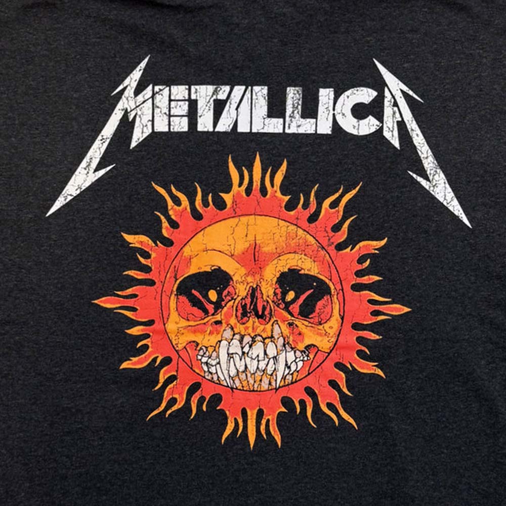 
                  
                    METALLICA メタリカ (結成 45周年 ) - Worn Pushead Flaming Skull / スリーブ&バックプリントあり / パーカー・スウェット / メンズ
                  
                