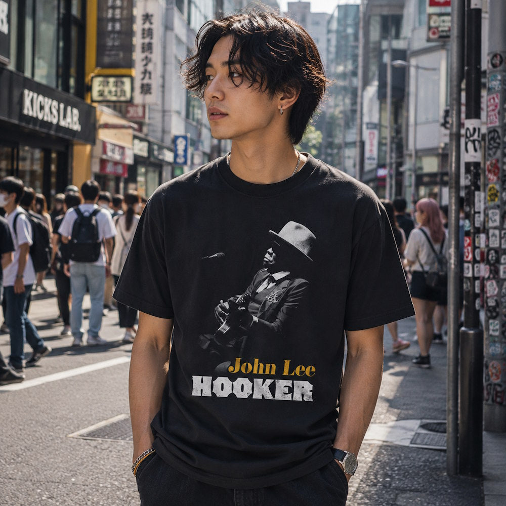 
                  
                    【予約商品】 JOHN LEE HOOKER ジョンリーフッカー - Graphic Silhouette / Classic Heavy Cotton / Tシャツ / メンズ
                  
                