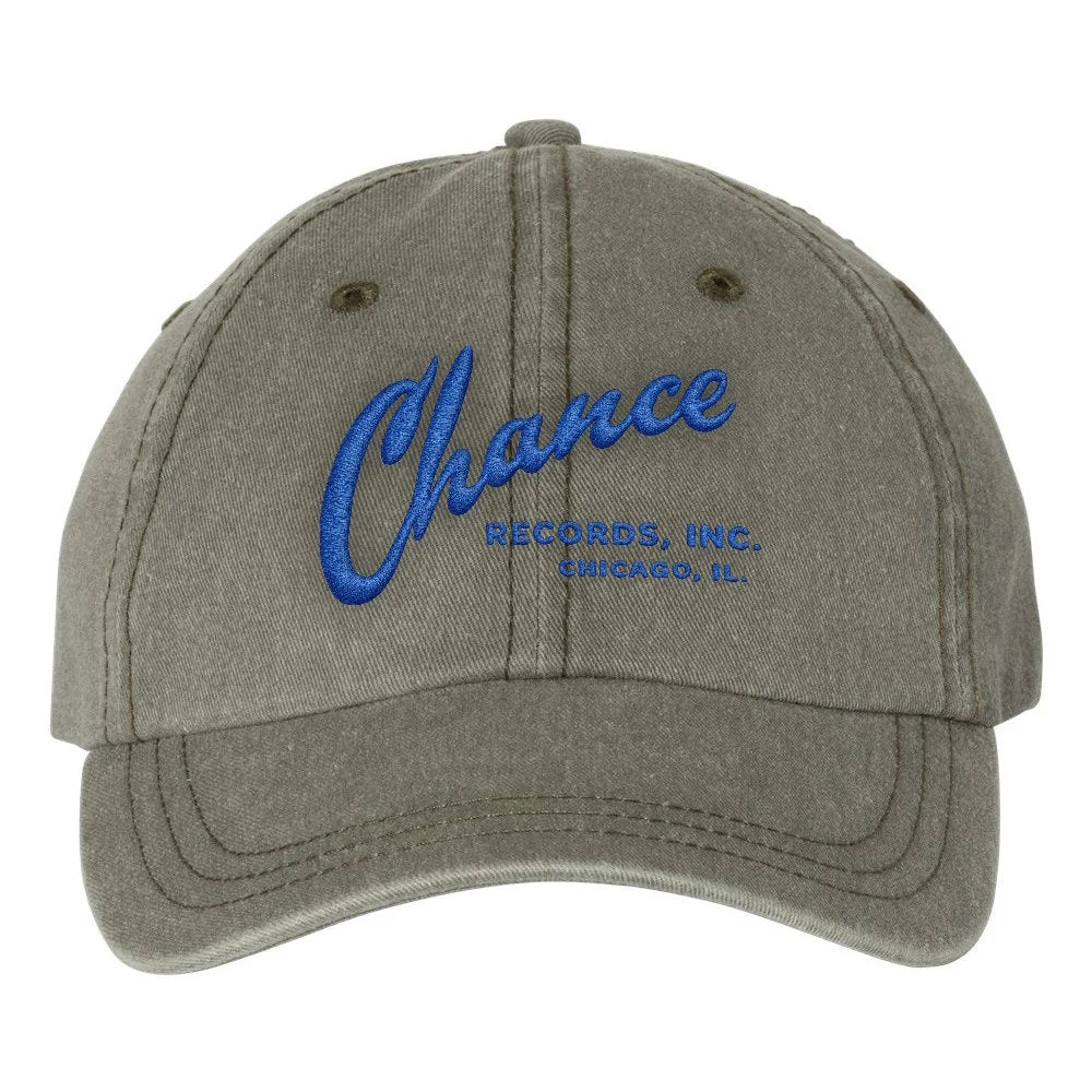 CHANCE RECORDS - Logo Pigment Dyed Olive