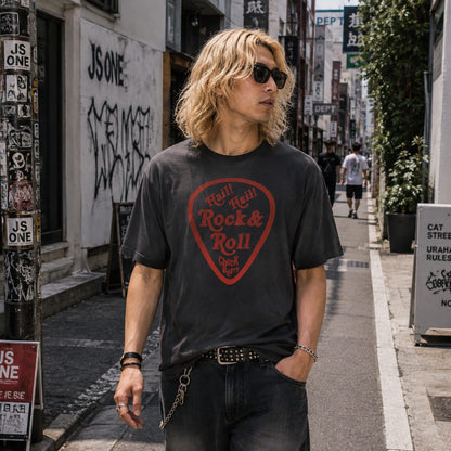 【予約商品】 CHUCK BERRY チャックベリー (生誕 100年 ) - Hail! Hail! Rock n Roll! / Tシャツ / メンズ