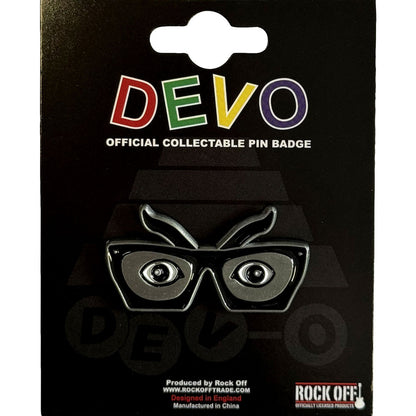 DEVO ディーヴォ - Oh, No! Glasses / メタル・ピンバッジ / バッジ