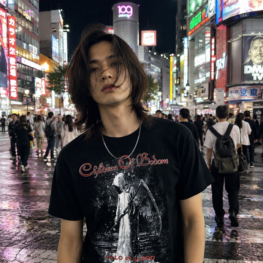 
                  
                    CHILDREN OF BODOM チルドレンオブボドム - HALO OF BLOOD / Tシャツ / メンズ
                  
                