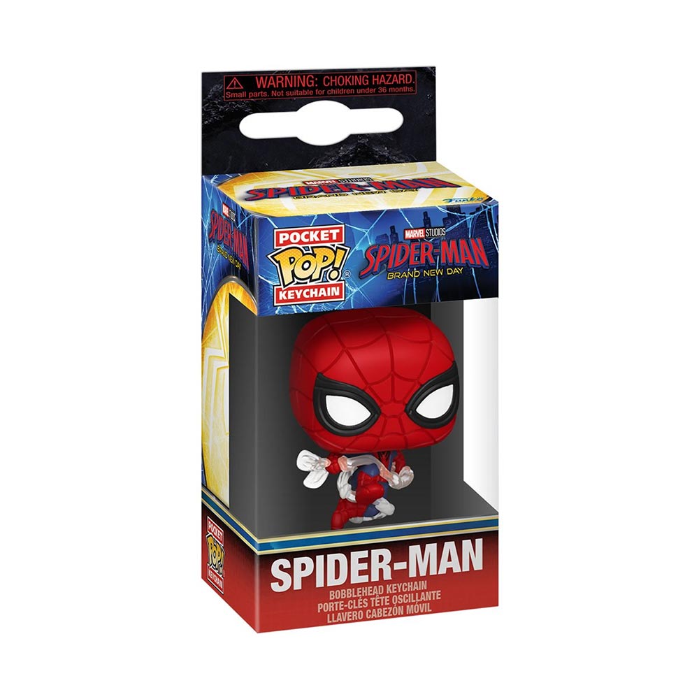 
                  
                    【予約商品】 SPIDERMAN スパイダーマン (ブランド・ニュー・デイ 公開 ) - Brand New Day Spider-Man Funko Pocket Pop! Key Chain / キーホルダー
                  
                
