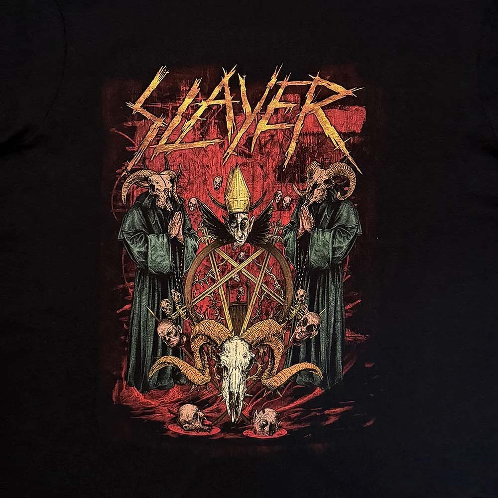 
                  
                    SLAYER スレイヤー (結成 45周年 ) - Goat Pray / Tシャツ / メンズ
                  
                