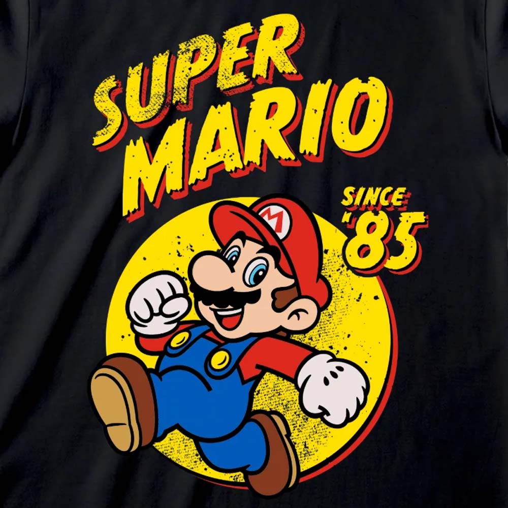 
                  
                    SUPER MARIO スーパーマリオ - RETRO SINCE 85 / Tシャツ / メンズ
                  
                