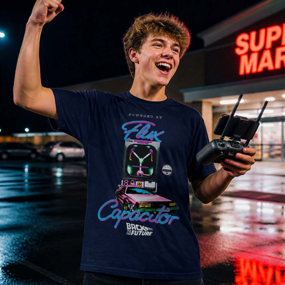 
                  
                    BACK TO THE FUTURE バックトゥザフューチャー - FLUX CAPACITOR / Tシャツ / メンズ
                  
                