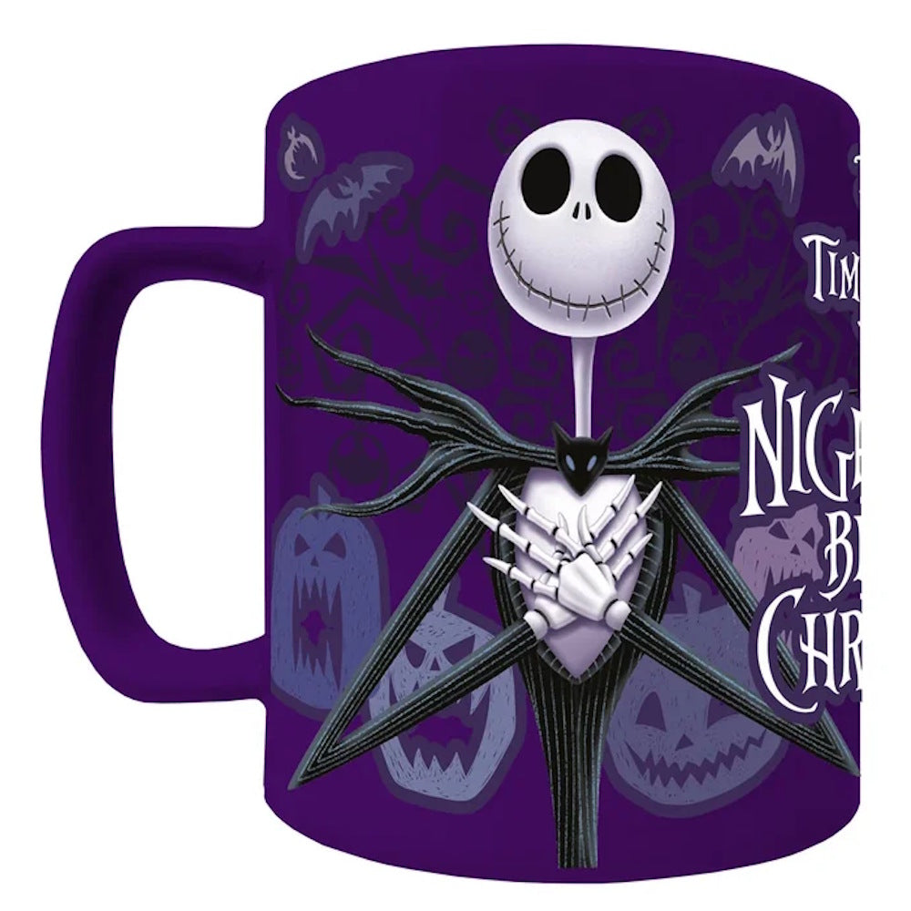 
                  
                    NIGHTMARE BEFORE CHRISTMAS ナイトメアー・ビフォア・クリスマス - Jack / 15.5oz/450ml Fuzzy Mug / マグカップ
                  
                