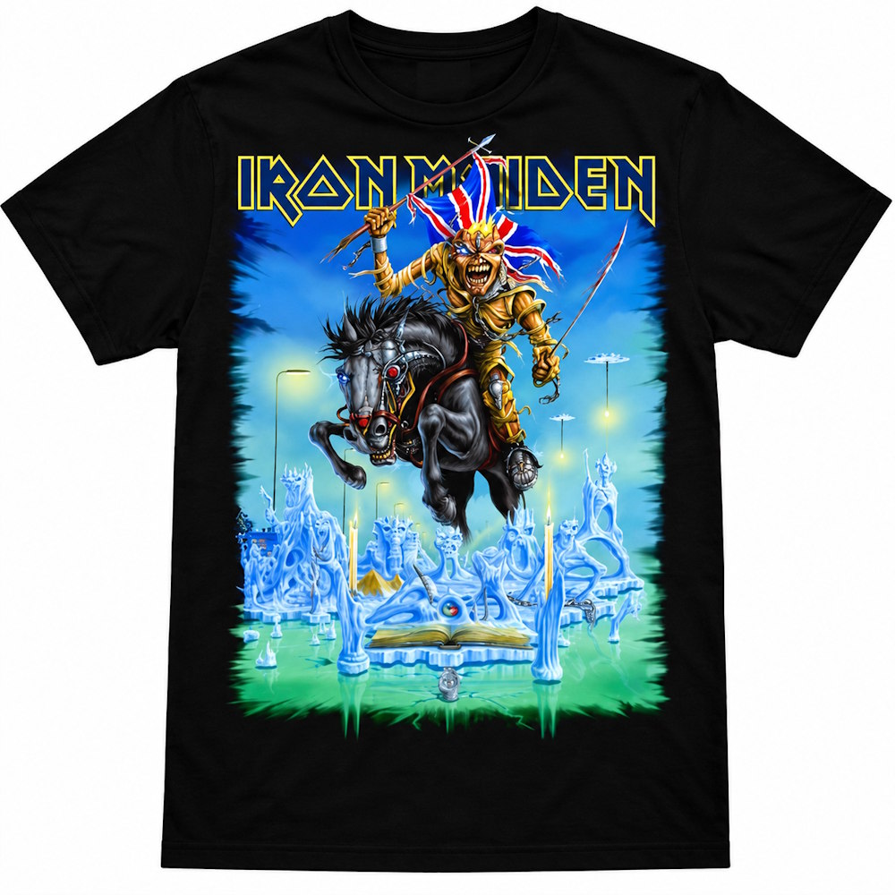 
                  
                    IRON MAIDEN アイアンメイデン (11月 来日 記念 ) - Tour Trooper / バックプリントあり / Tシャツ / メンズ
                  
                