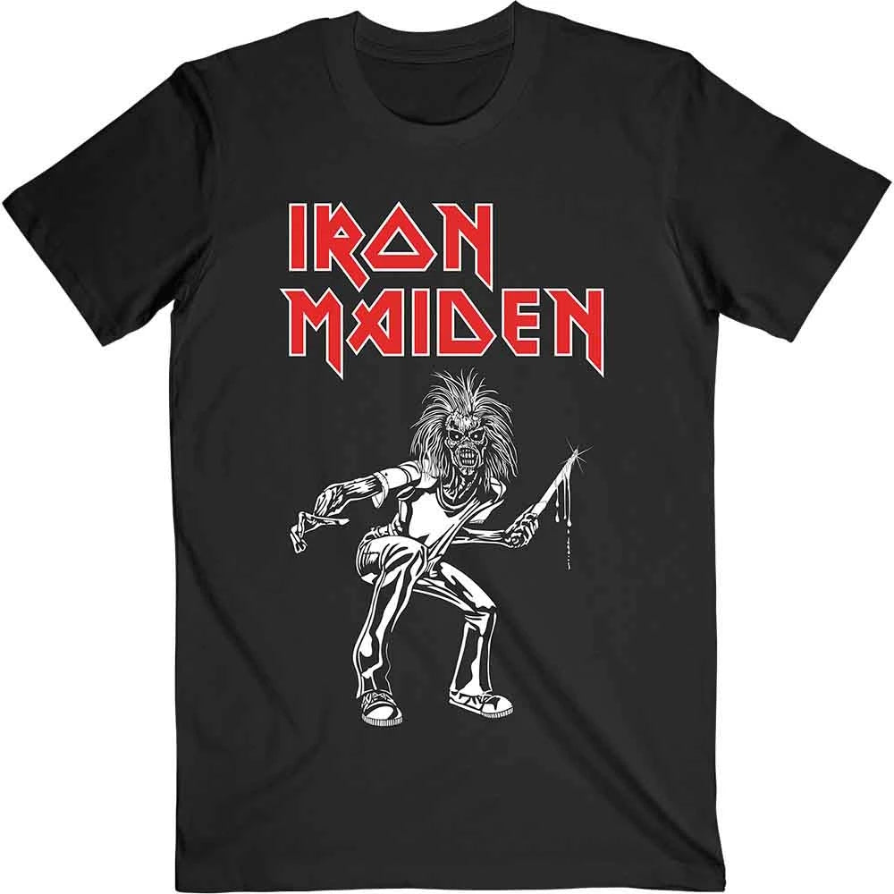 
                  
                    IRON MAIDEN アイアンメイデン (11月 来日 記念 ) - Autumn Tour 1980 / バックプリントあり / Tシャツ / メンズ
                  
                