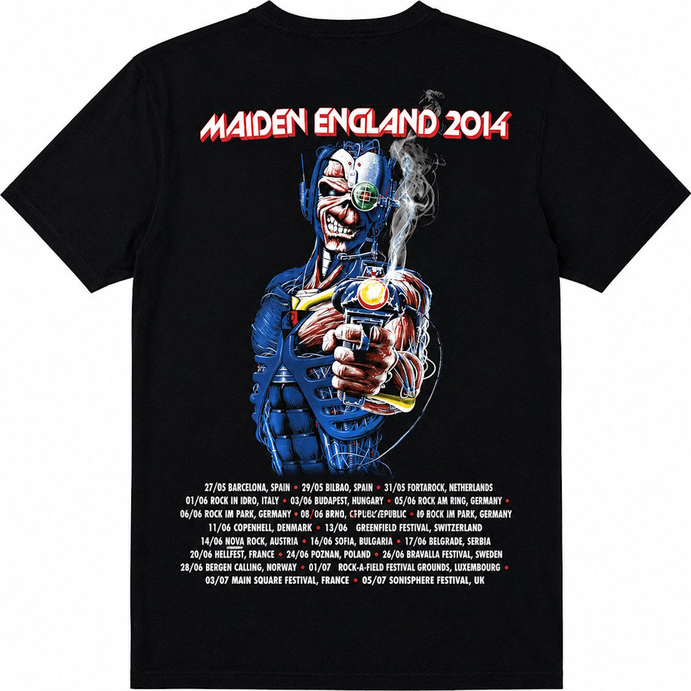 
                  
                    IRON MAIDEN アイアンメイデン (11月 来日 記念 ) - England 2014 Tour / バックプリントあり / Tシャツ / メンズ
                  
                