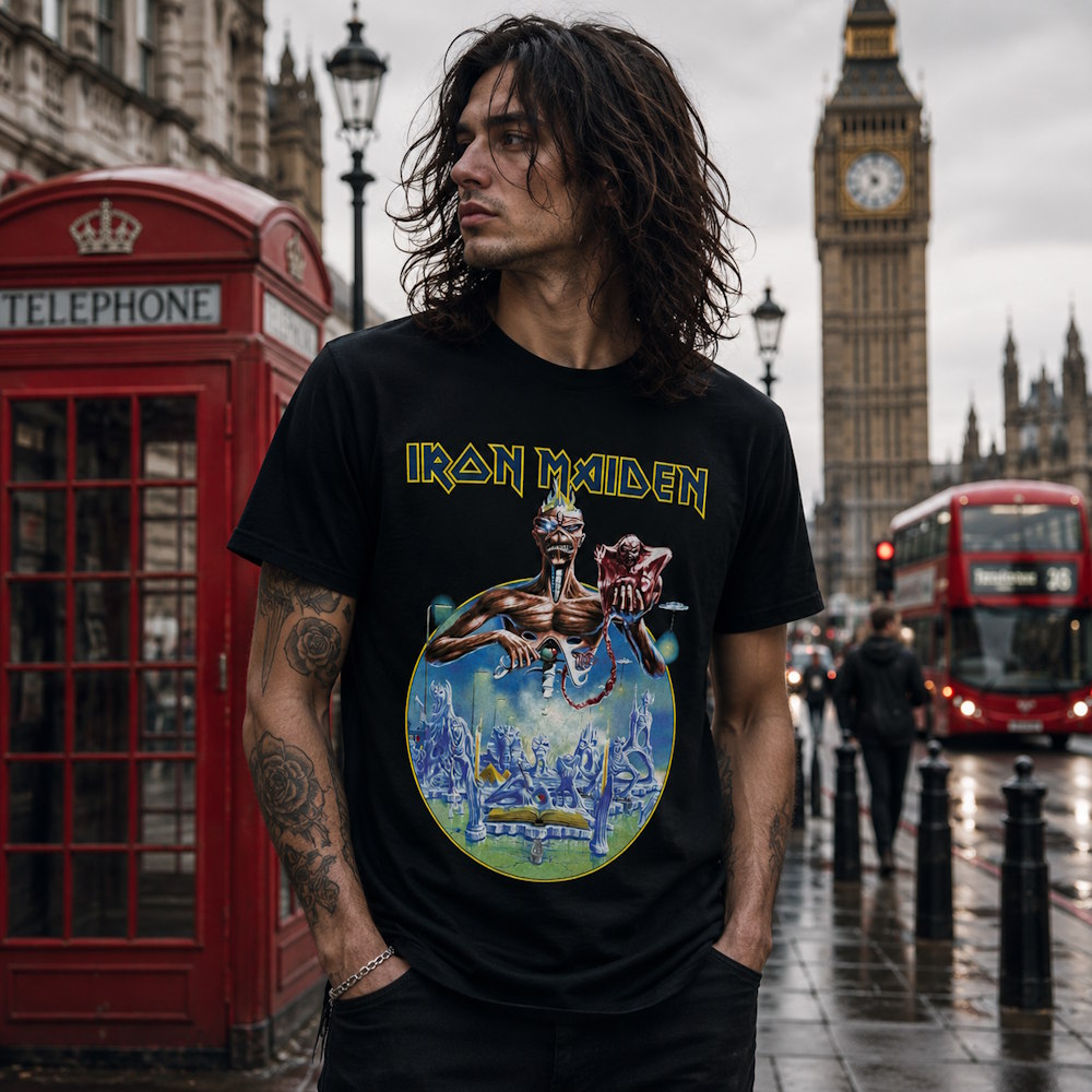 
                  
                    IRON MAIDEN アイアンメイデン (11月 来日 記念 ) - England 2014 Tour / バックプリントあり / Tシャツ / メンズ
                  
                
