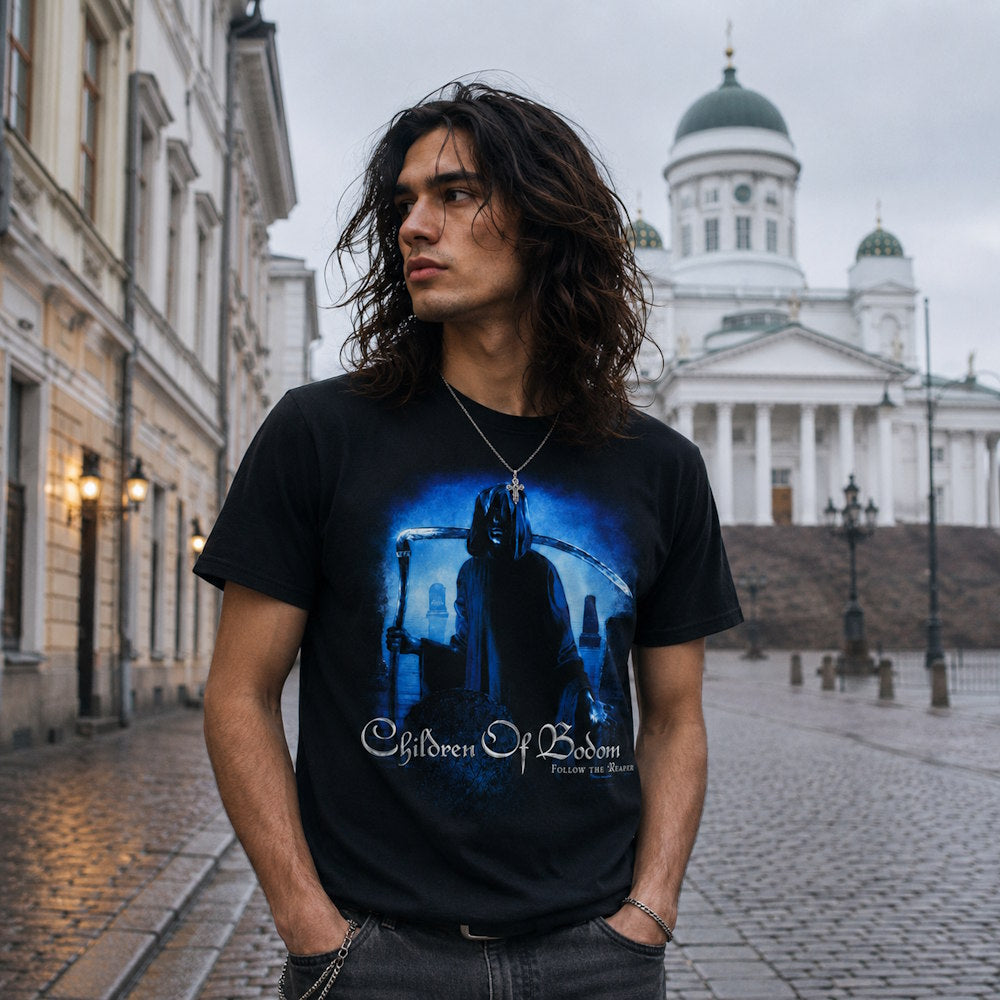 
                  
                    CHILDREN OF BODOM チルドレンオブボドム - Follow The Reaper / Tシャツ / メンズ
                  
                