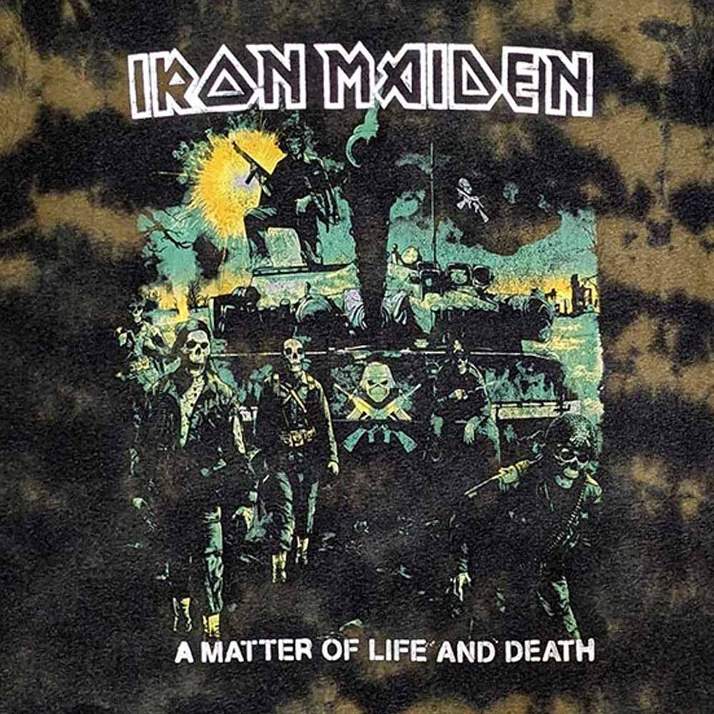 
                  
                    IRON MAIDEN アイアンメイデン (11月 来日 記念 ) - A Matter Of Life & Death / タイダイ / Tシャツ / メンズ
                  
                