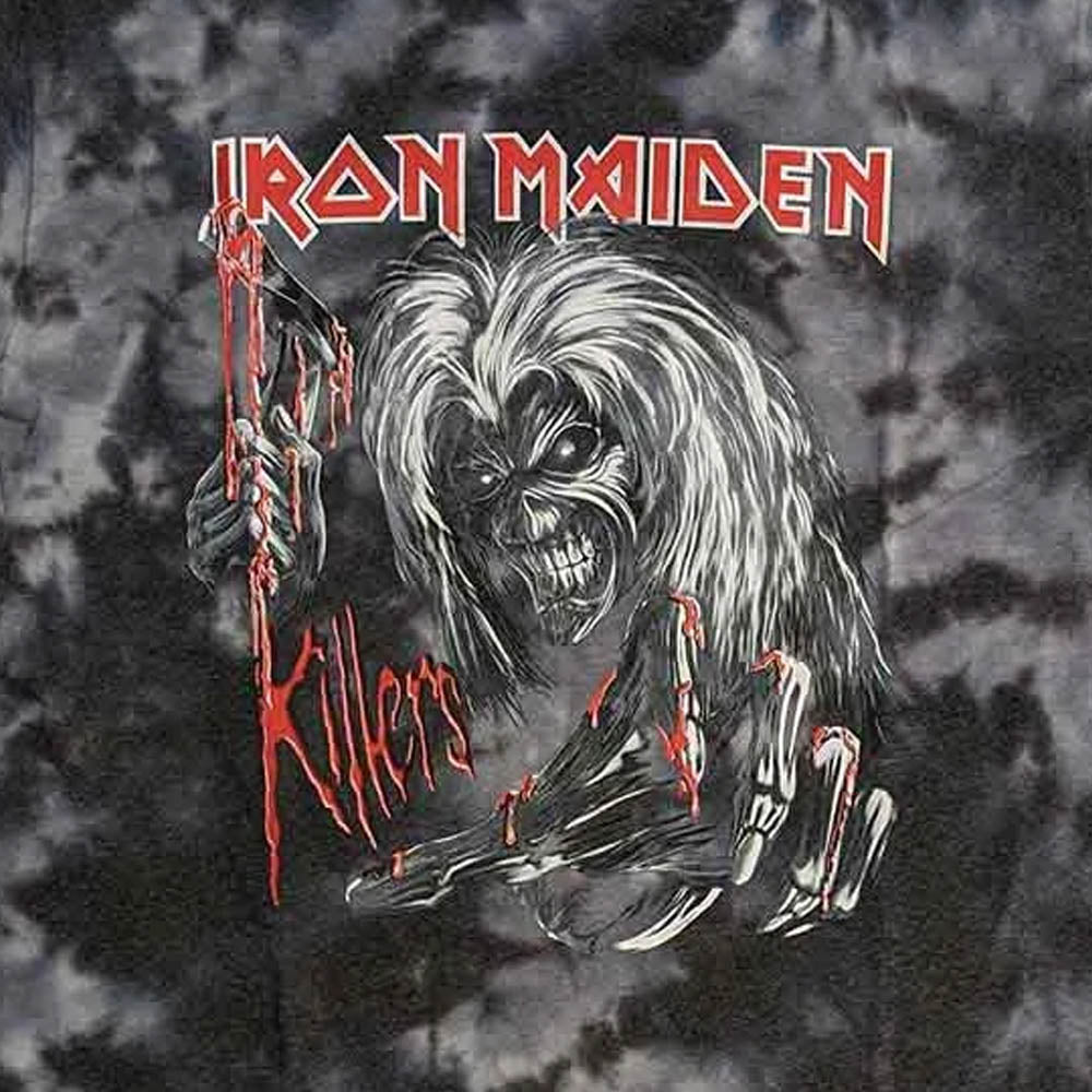 
                  
                    IRON MAIDEN アイアンメイデン (11月 来日 記念 ) - Ed Kills Again / タイダイ / Tシャツ / メンズ
                  
                