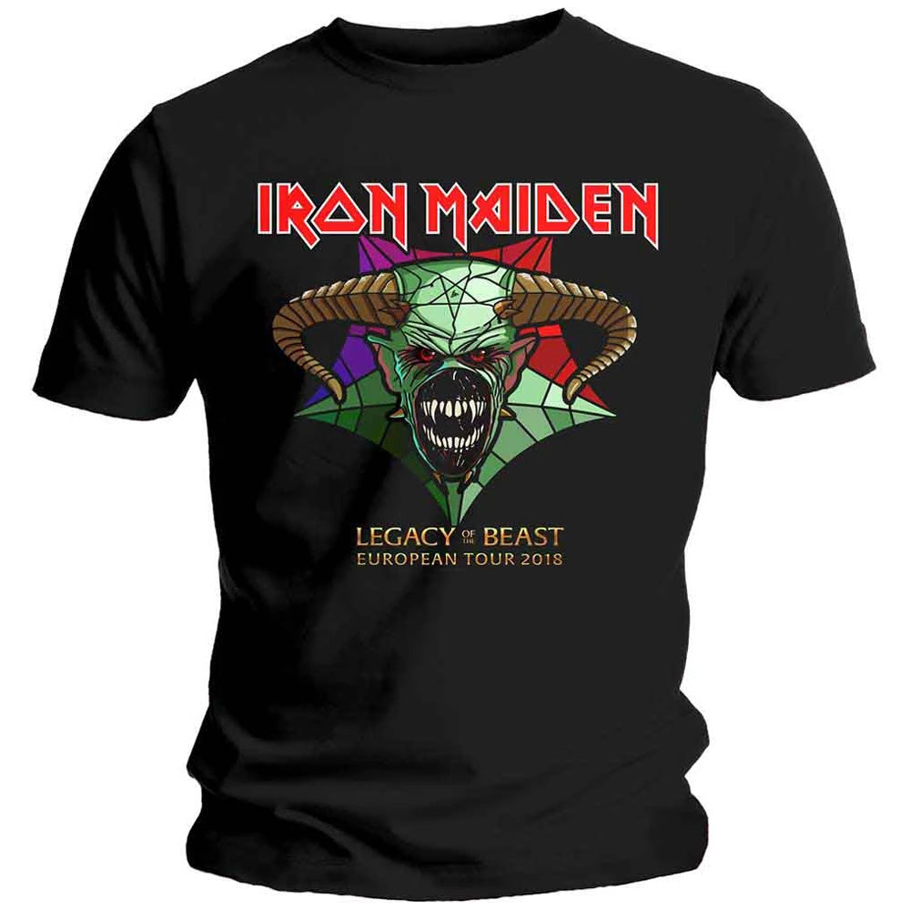 
                  
                    IRON MAIDEN アイアンメイデン (11月 来日 記念 ) - Legacy of the Beast Tour / バックプリントあり / Tシャツ / メンズ
                  
                