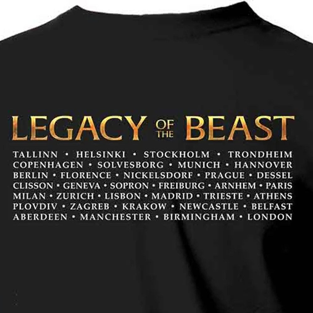 
                  
                    IRON MAIDEN アイアンメイデン (11月 来日 記念 ) - Legacy of the Beast Tour / バックプリントあり / Tシャツ / メンズ
                  
                