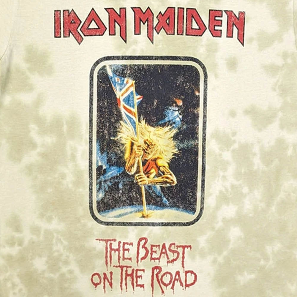 
                  
                    IRON MAIDEN アイアンメイデン (11月 来日 記念 ) - Beast On The Road / タイダイ / Tシャツ / メンズ
                  
                