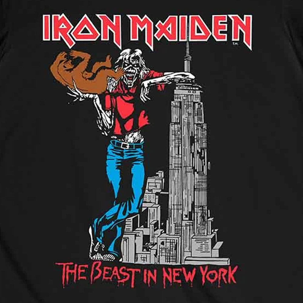 
                  
                    IRON MAIDEN アイアンメイデン (11月 来日 記念 ) - The Beast In New York / バックプリントあり / Tシャツ / メンズ
                  
                
