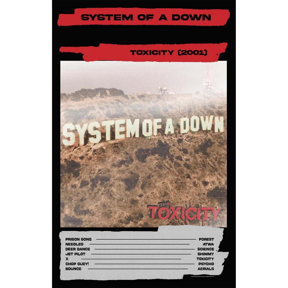 
                  
                    SYSTEM OF A DOWN - TOXICITY
                  
                