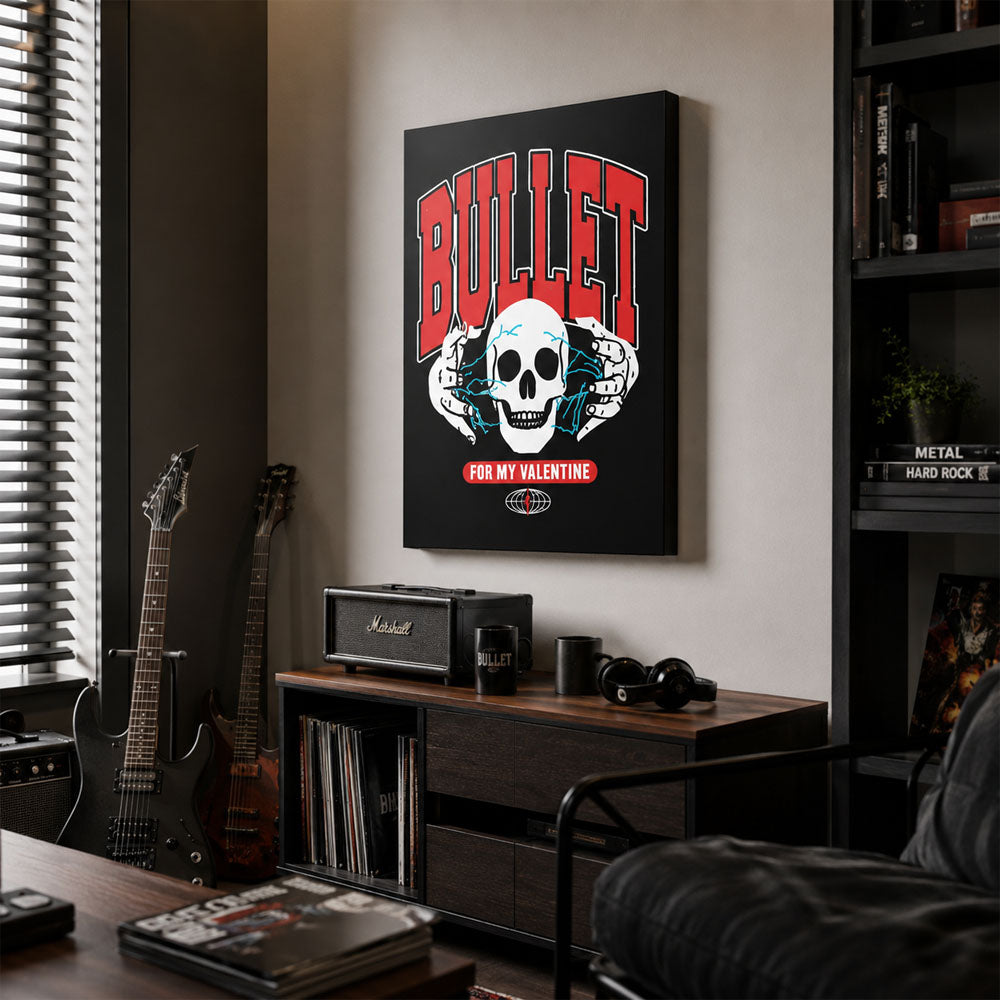 
                  
                    BULLET FOR MY VALENTINE ブレットフォーマイヴァレンタイン - SKULL / インテリア額
                  
                